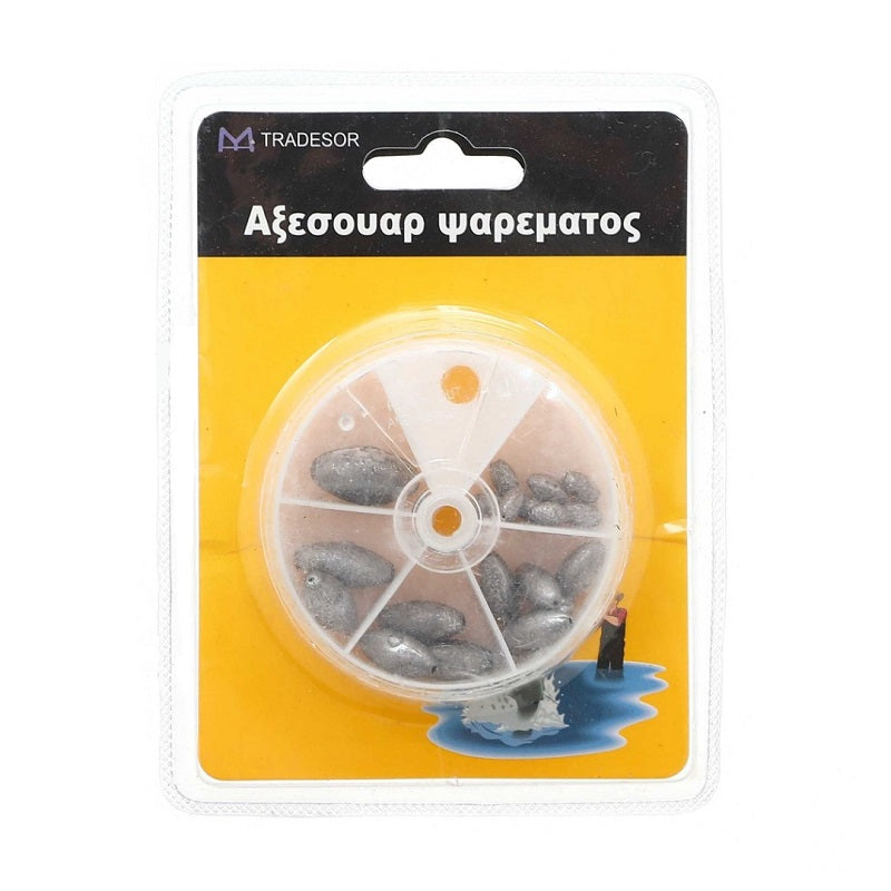 Μολύβια αλιείας - 5 μεγέθη - 30221 Μολύβια αλιείας - 5 μεγέθη - 30221